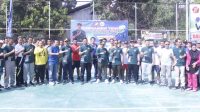 Sambut HUT TNI ke-77, Bupati Jeneponto Buka Turnamen Dandim Cup 2022