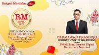 Dirut PLN Terpilih Sebagai Tokoh Transformasi Digital Kelistrikan Nasional