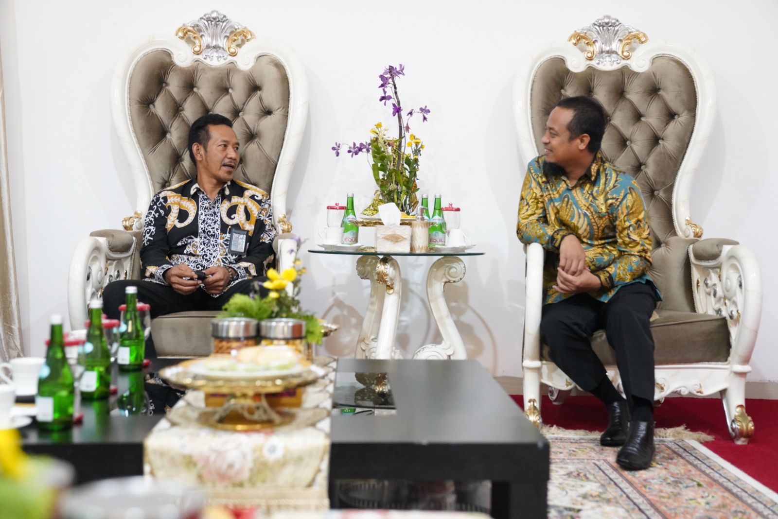 Gubernur Andi Sudirman Terima Audiensi GM PT PLN Sulselrabar yang Baru