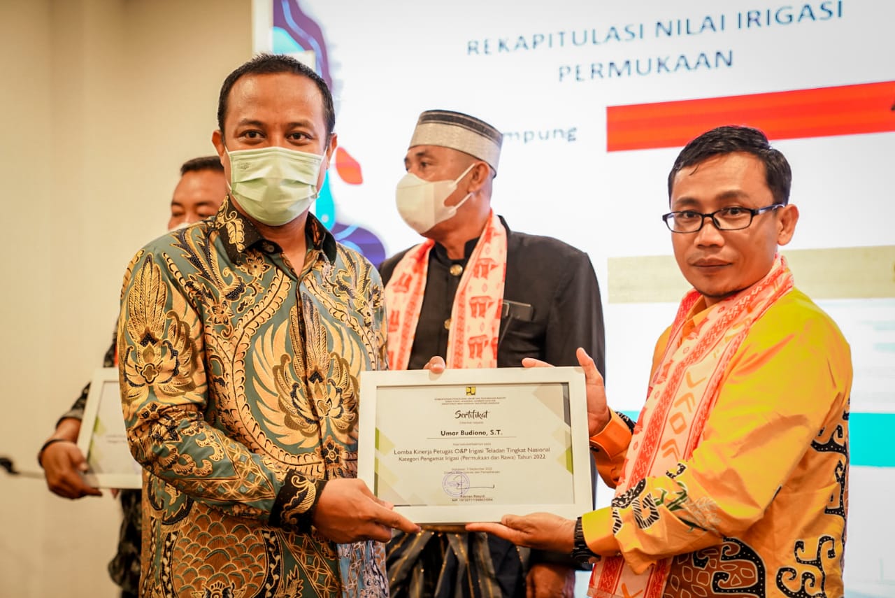Lomba Kinerja Petugas O&P Irigasi Teladan Tingkat Nasional 2022 Digelar di Sulsel