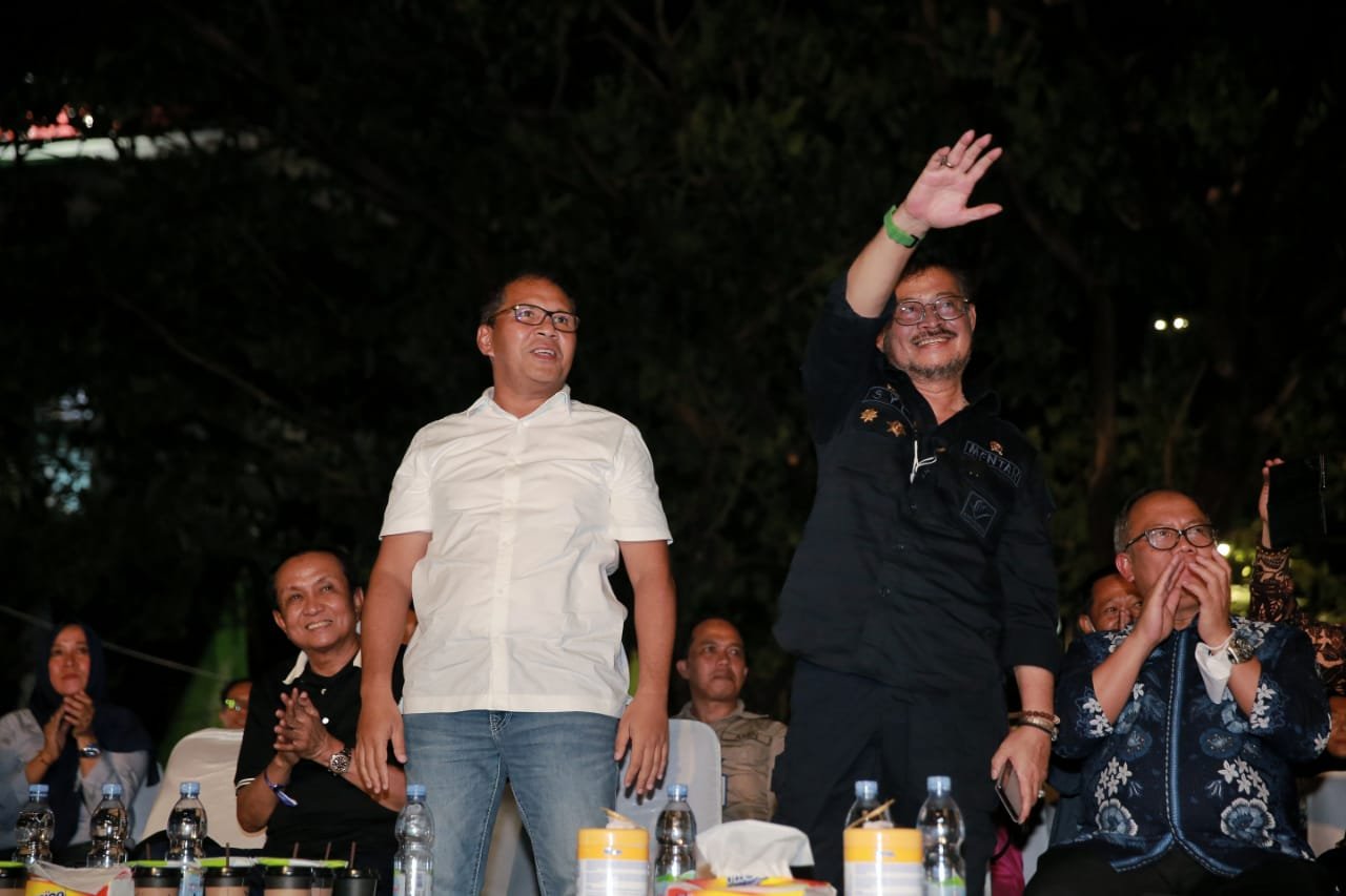 Makassar F8 Tuai Pujian Mentan SYL