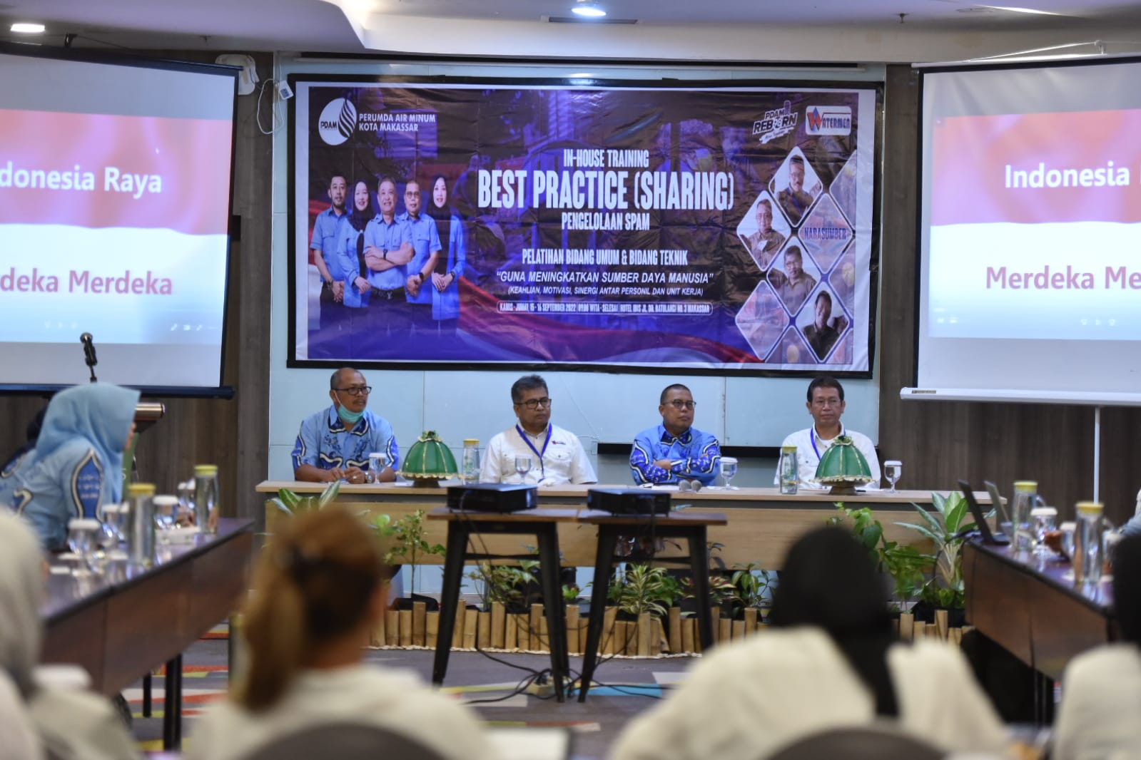 Fokus Tingkatkan SDM, PDAM Makassar Gelar Pelatihan Karyawan