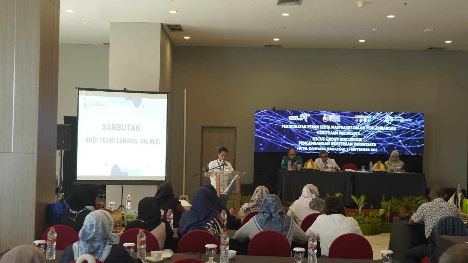 Dispar Makassar Gelar FGD Pengembangan Kemitraan Pariwisata