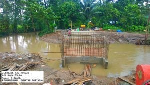 Jembatan Poringan di Luwu Ambruk, Kini Dibangun Kembali melalui Bantuan Keuangan Pemprov Sulsel