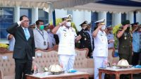 Wali Kota Danny Hadiri Sertijab Komandan Lantamal VI Makassar