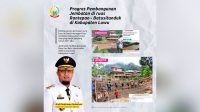 Pasca Diterjang Banjir 2021, Kini Gubernur Andi Sudirman Bangun Jembatan Baru di Ruas Rantepao-Batusitanduk