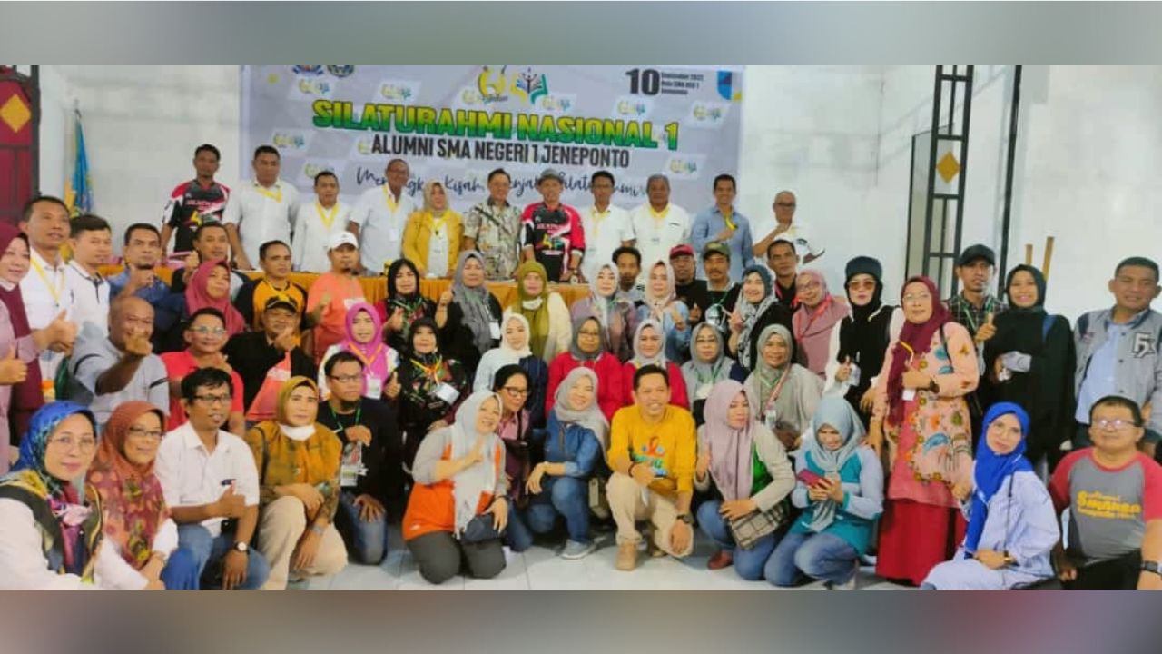 Mubes Pemilihan Pengurus IKA SMANSA 1 Jeneponto, Mulyadi Mustamu Terpilih Aklamasi Jadi Ketua