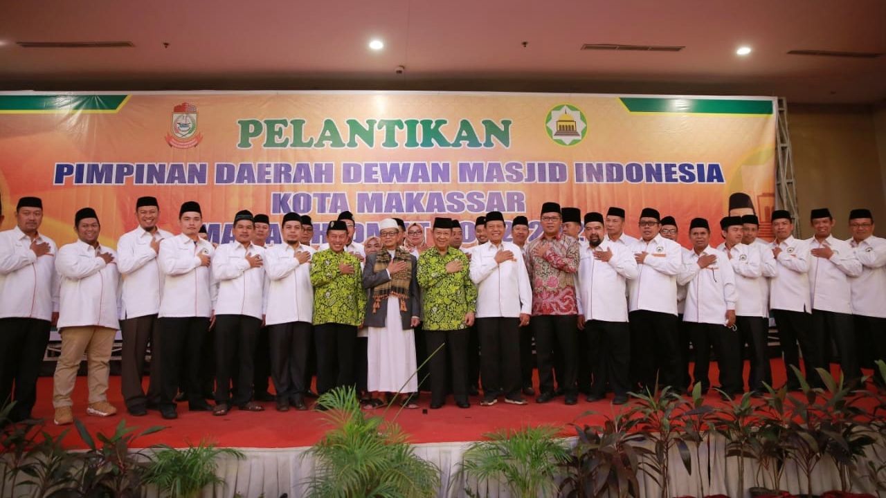 Wali Kota Danny Bersama Pengurus DMI Makassar Bersinergi Perkuat Keimanan Ummat