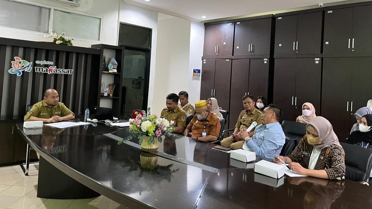 Dispar Makassar Terima Kunjungan Politeknik Ilmu Pelayaran Makassar