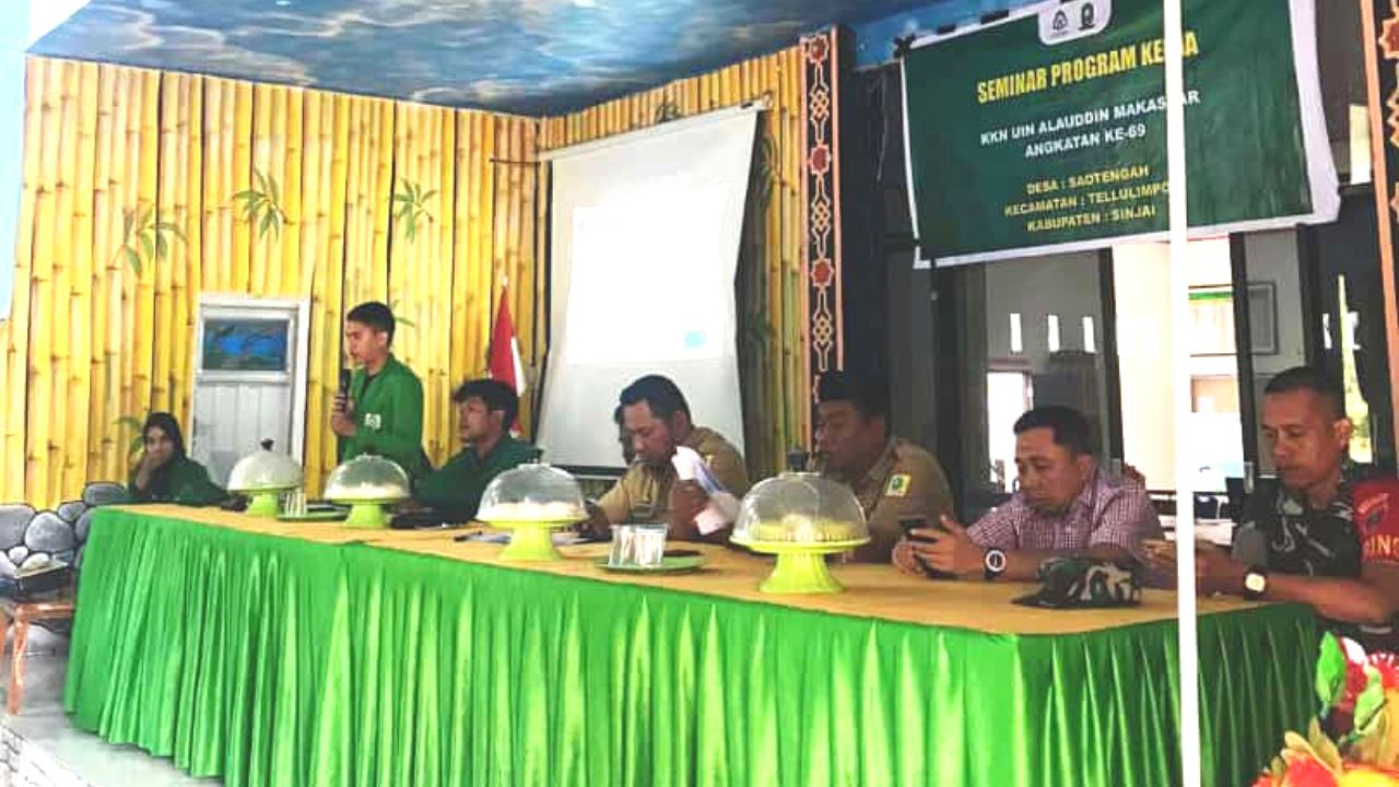 Mahasiswa KKN UINAM Desa Saotengah Bakal Gelar Dialog Kepemudaan