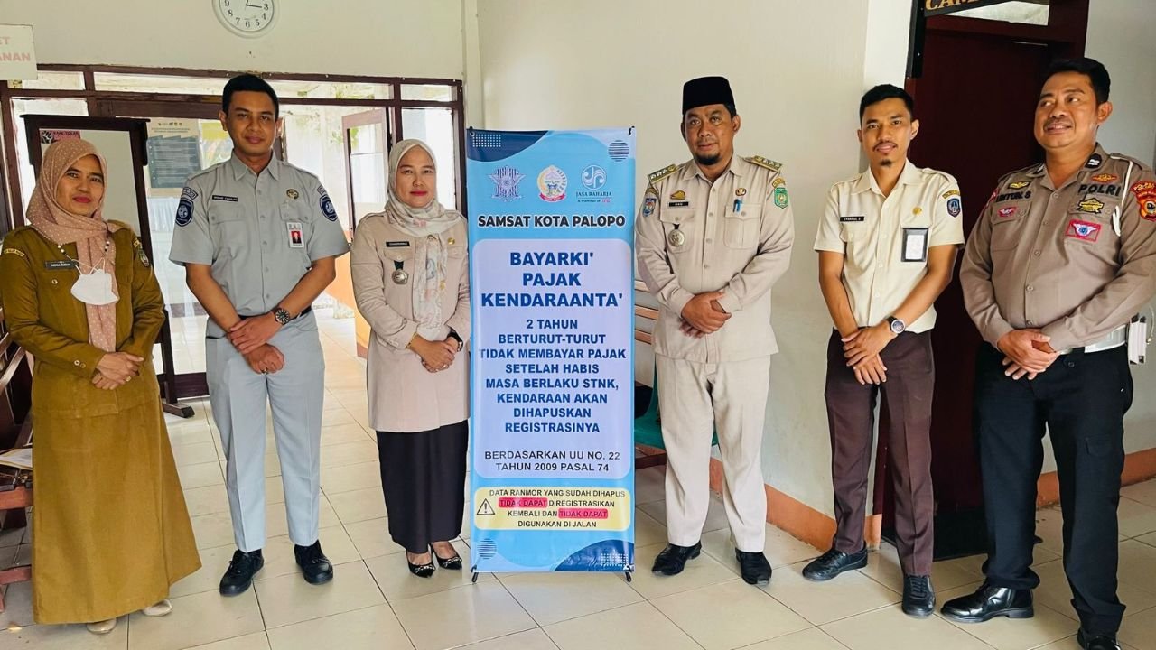 Samsat Palopo Sosialisasikan Kebijakan Penghapusan Data Kendaraan