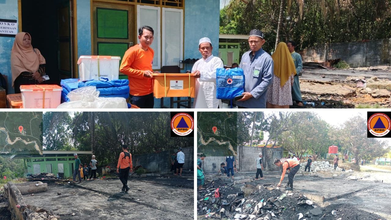 Asrama Ponpes Darul Arqam di Lutra Terbakar, Gubernur Andi Sudirman Kirim Bantuan