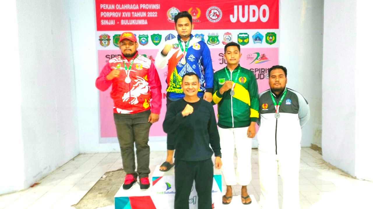Borong 29 Medali, Cabor Judo Pangkep Pringkat Pertama