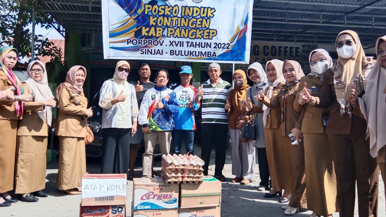 Ketua Dekranasda Bulukumba Cek Kondisi Posko Induk Kontingen dan Pelayanan Tuan Rumah