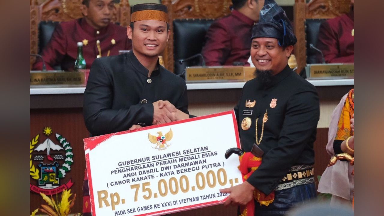 Atlet SEA Games asal Sulsel Akui Pertama Kali Dapat Bonus di Era Gubernur Andi Sudirman