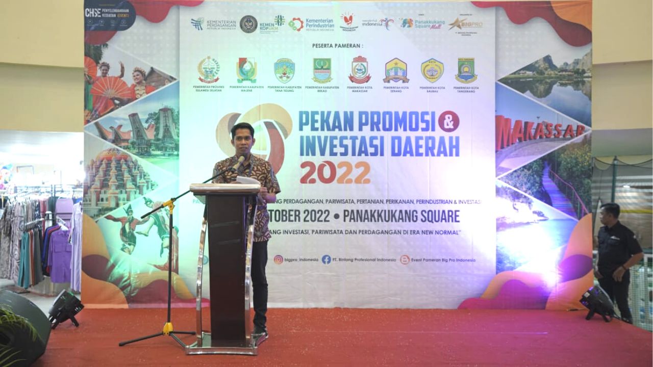 Dinas Pariwisata Makassar Meriahkan Pekan Promosi & Investasi Daerah 2022
