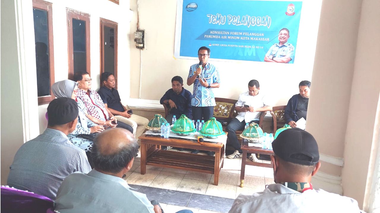 Tingkatkan Pelayanan, PDAM Makassar Turun Mendengar Suara Pelanggan