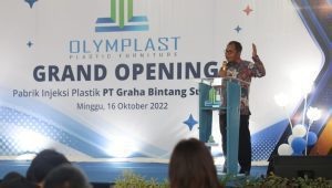 Grand Opening Pabrik Injeksi Plastik PT Graha Bintang Sumaindo, Danny Harap Kehidupan Pelaku Bank Sampah Lebih Hidup