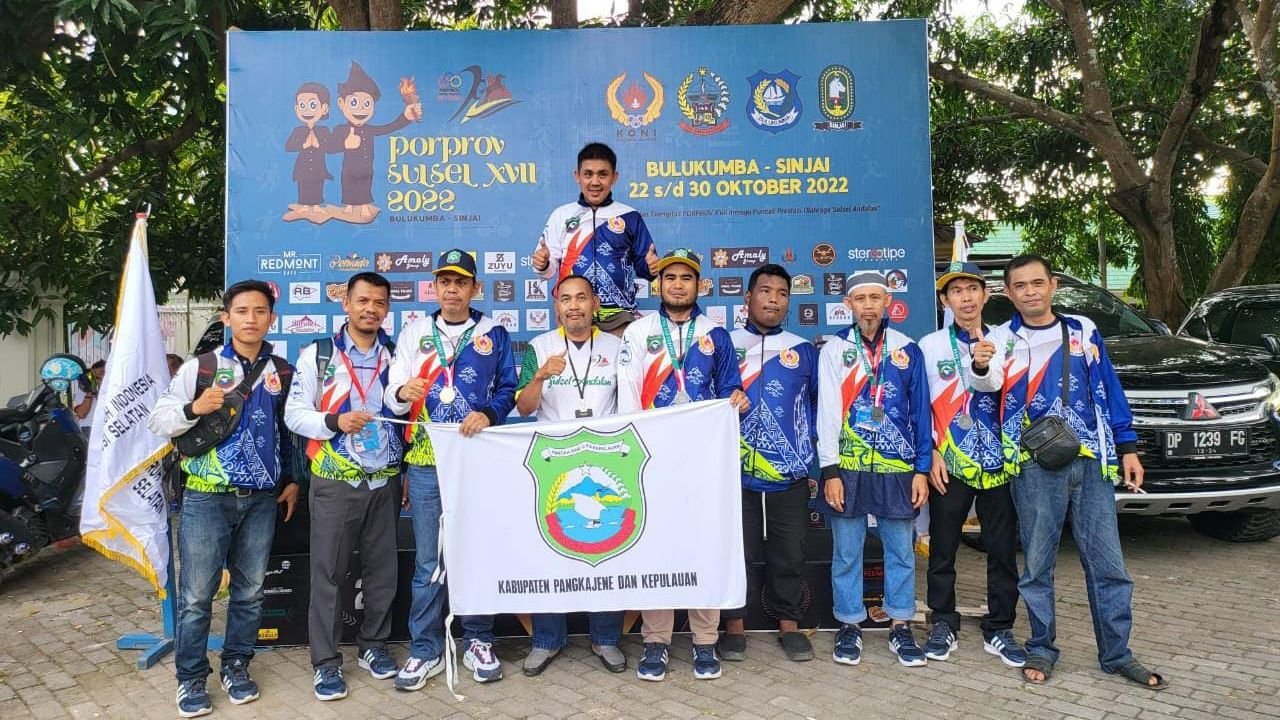 Tim Catur Cepat Pangkep, Raih Medali Emas dan Perunggu