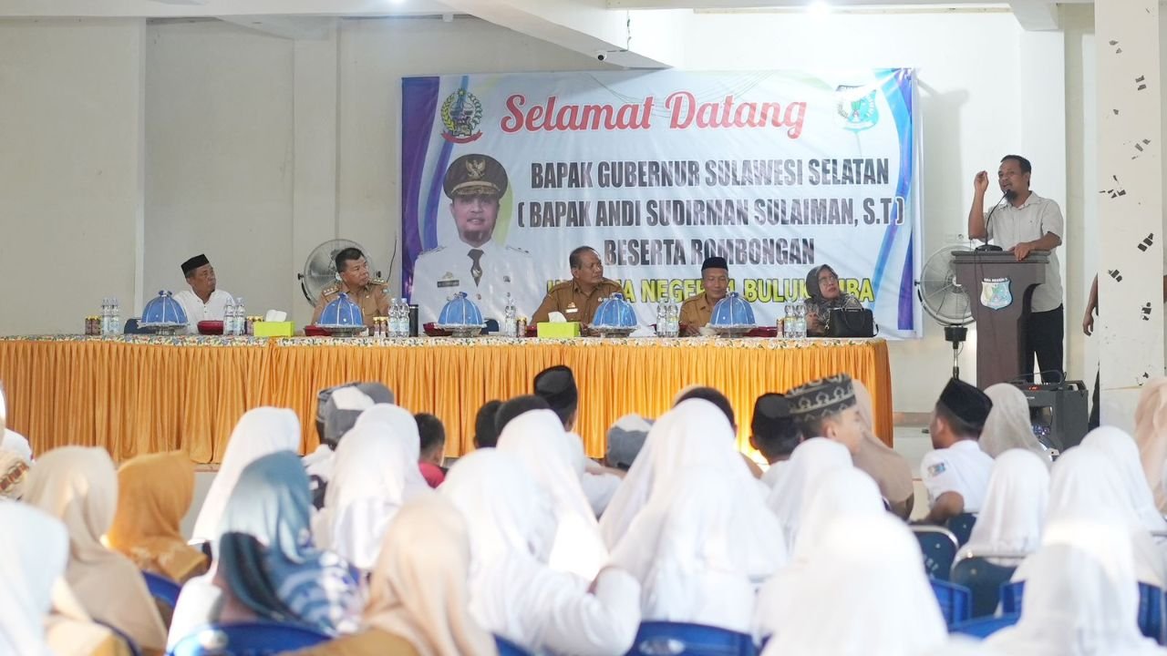 Sambut Andi Sudirman, Pelajar Bulukumba : Selamat Datang Gubernur Andalan