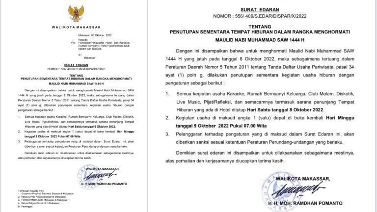 AUHM dan Pemkot Sepakat Tutup Tempat Hiburan Sehari Saat Maulid 1444 H 9 AUHM dan Pemkot Sepakat Tutup Tempat Hiburan Sehari Saat Maulid 1444 H
