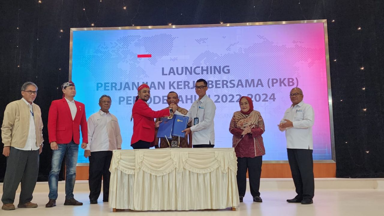 Serikat Pekerja PLN Akhirnya Teken Perjanjian Kerja Bersama