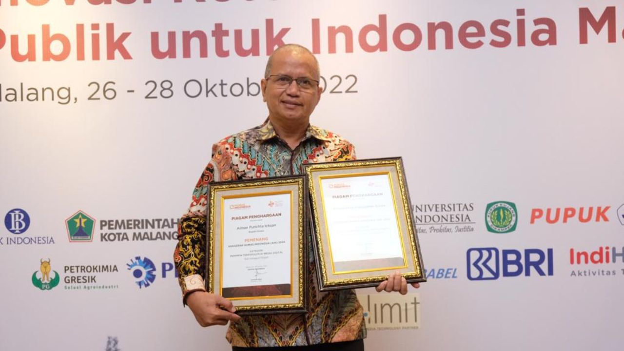 Anugerah Humas Indonesia 2022, Bupati Gowa Jadi Pemimpin Terpopuler di Media Digital 2 Anugerah Humas Indonesia (AHI) Tahun 2022