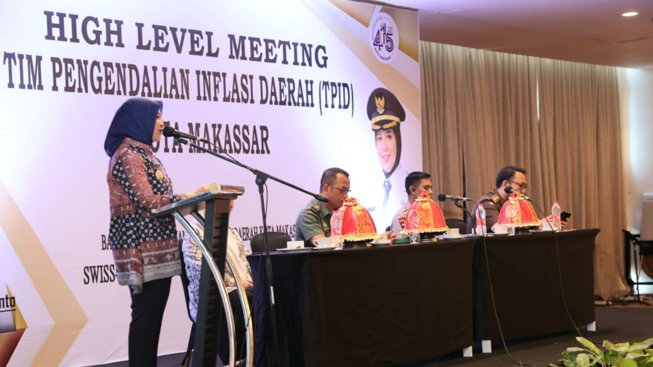 Fatmawati Rusdi Buka High Level Meeting TPID Kota Makassar