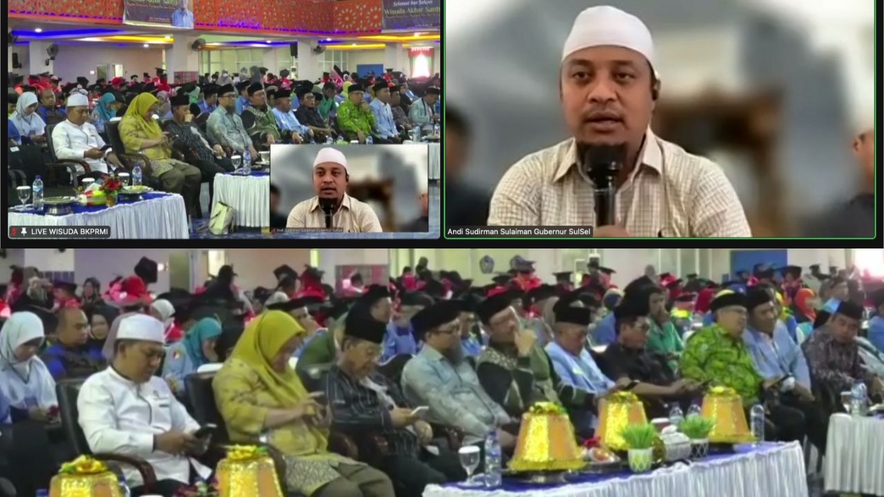 Pesan Gubernur Andi Sudirman ke 1.329 Wisudawan Santri se-Sulsel: Utamakan Adab Lebih Baik dari Ilmu