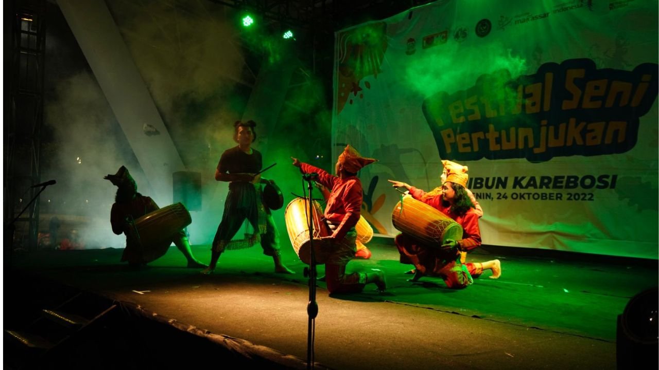 Dispar Makassar Gelar Festival Seni Pertunjukan