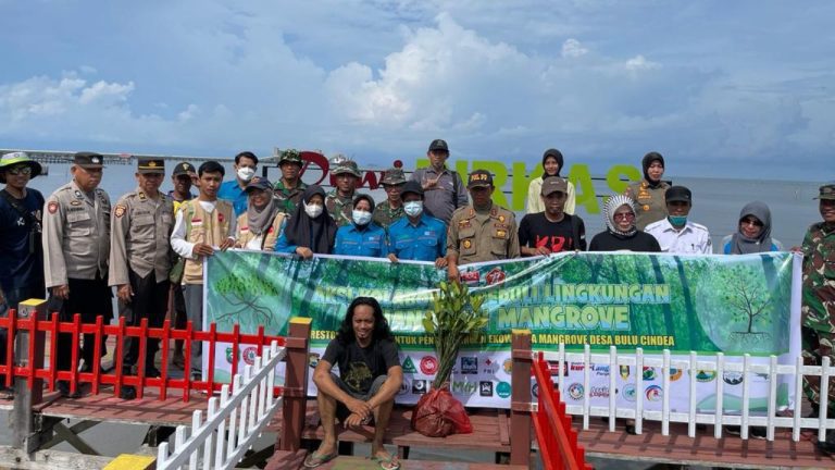 11 Tahun KPJ Pangkep, TNI dan Komunitas Tanam 500 Mangrove 7 11 Tahun KPJ Pangkep, TNI dan Komunitas Tanam 500 Mangrove