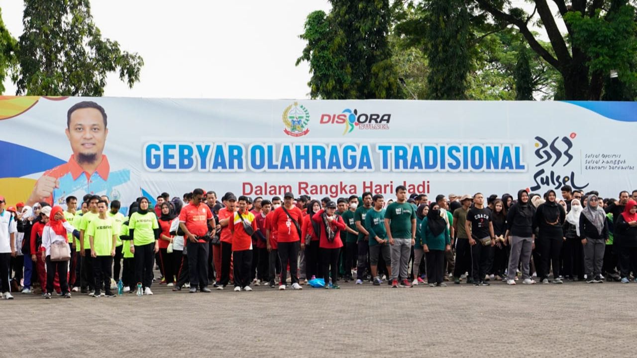 Gebyar Olahraga Tradisional 353 Tahun Sulsel