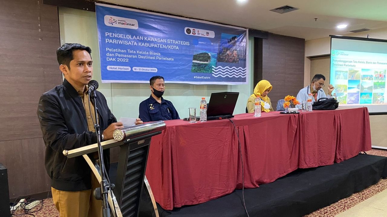 Dispar Adakan Pelatihan Tata Kelola, Bisnis dan Pemasaran Destinasi Pariwisata