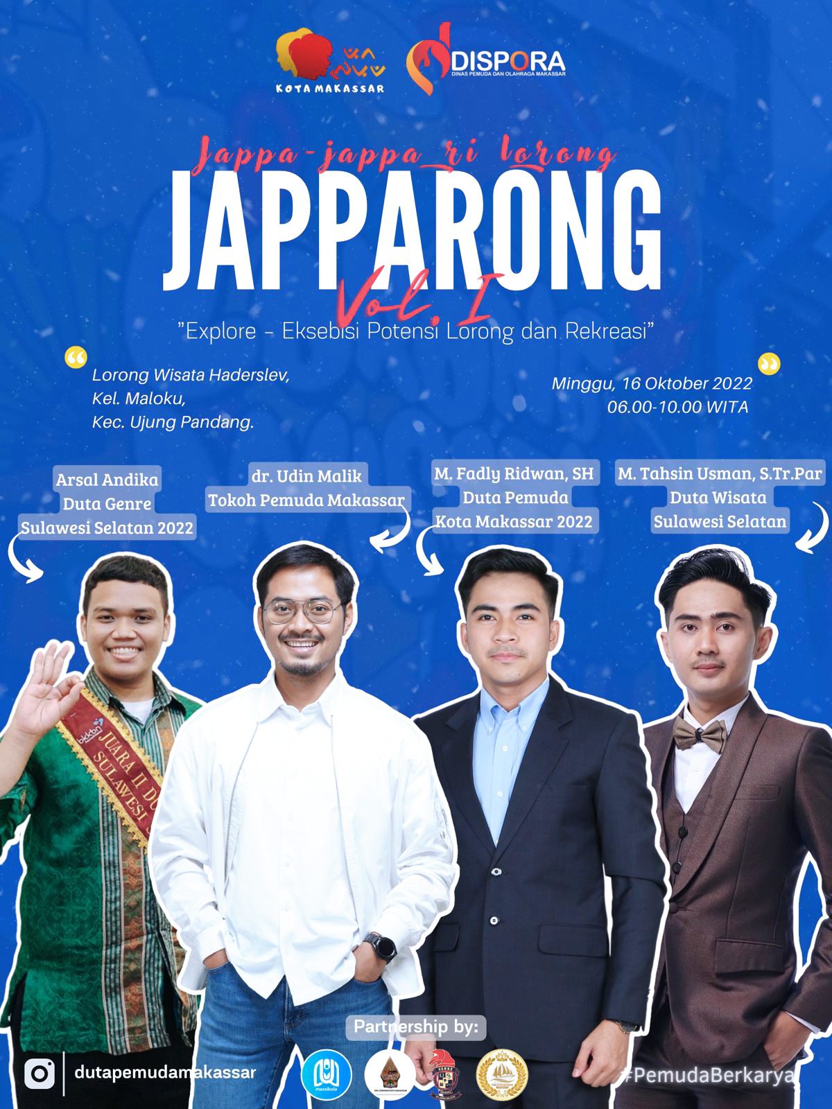 Dispora Makassar Ajak Masyarakat Jappa² ri Lorong Mengeksplorasi Potensi Longwis