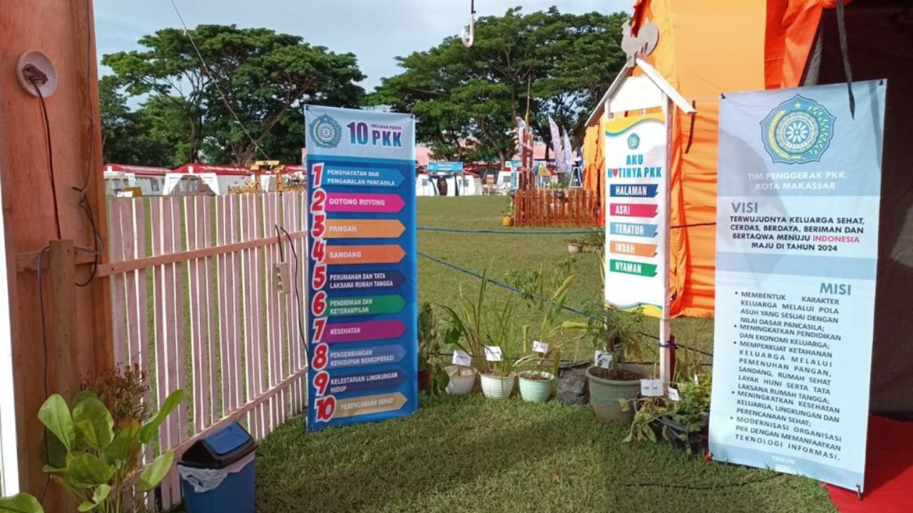Jambore TP PKK se-Sulsel, Makassar Gunakan Konsep Desain Lorong Wisata