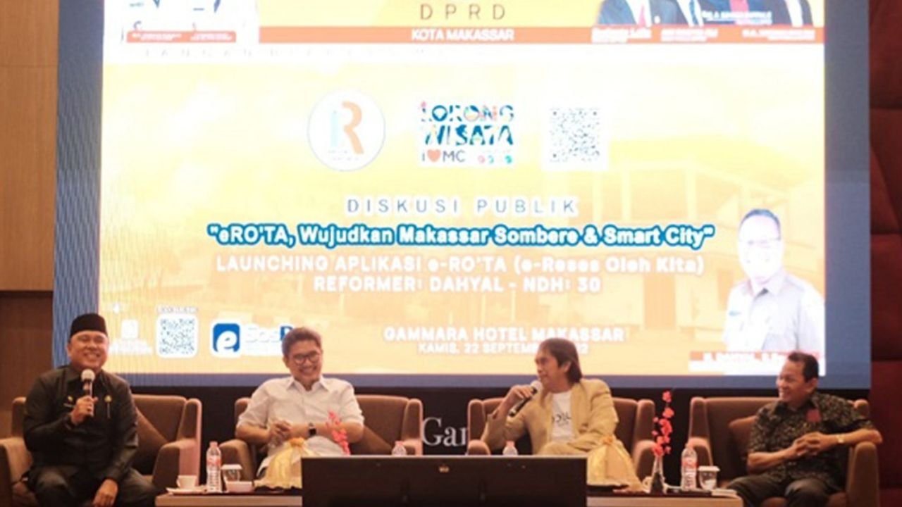 DPRD Kota Makassar Launching Aplikasi Ero’ta