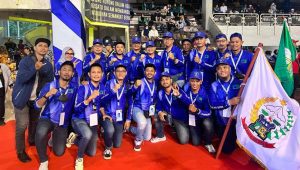 Beni Iskandar Pimpin Kontingen DPD Perpamsi Sulsel pada Porpomnas 2022 di Medan