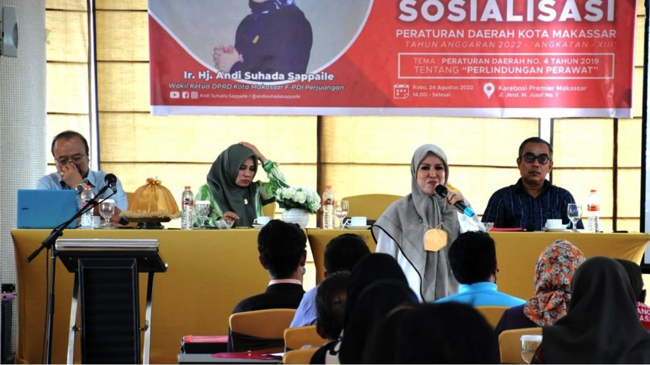 Andi Suhada Gelar Sosper Perlindungan Perawat