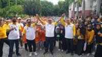 Ribuan Massa Hadiri Jalan Sehat HKN ke-58 Kabupaten Jeneponto