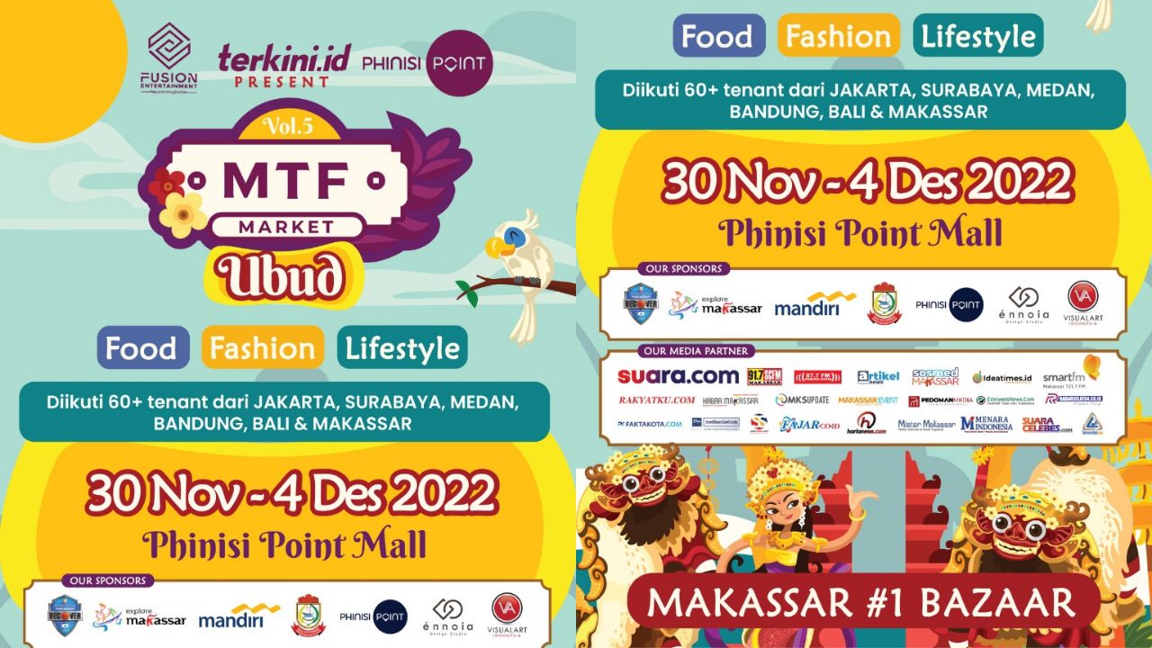 MTF Market Akan Kembali Digelar di Mall PIPO