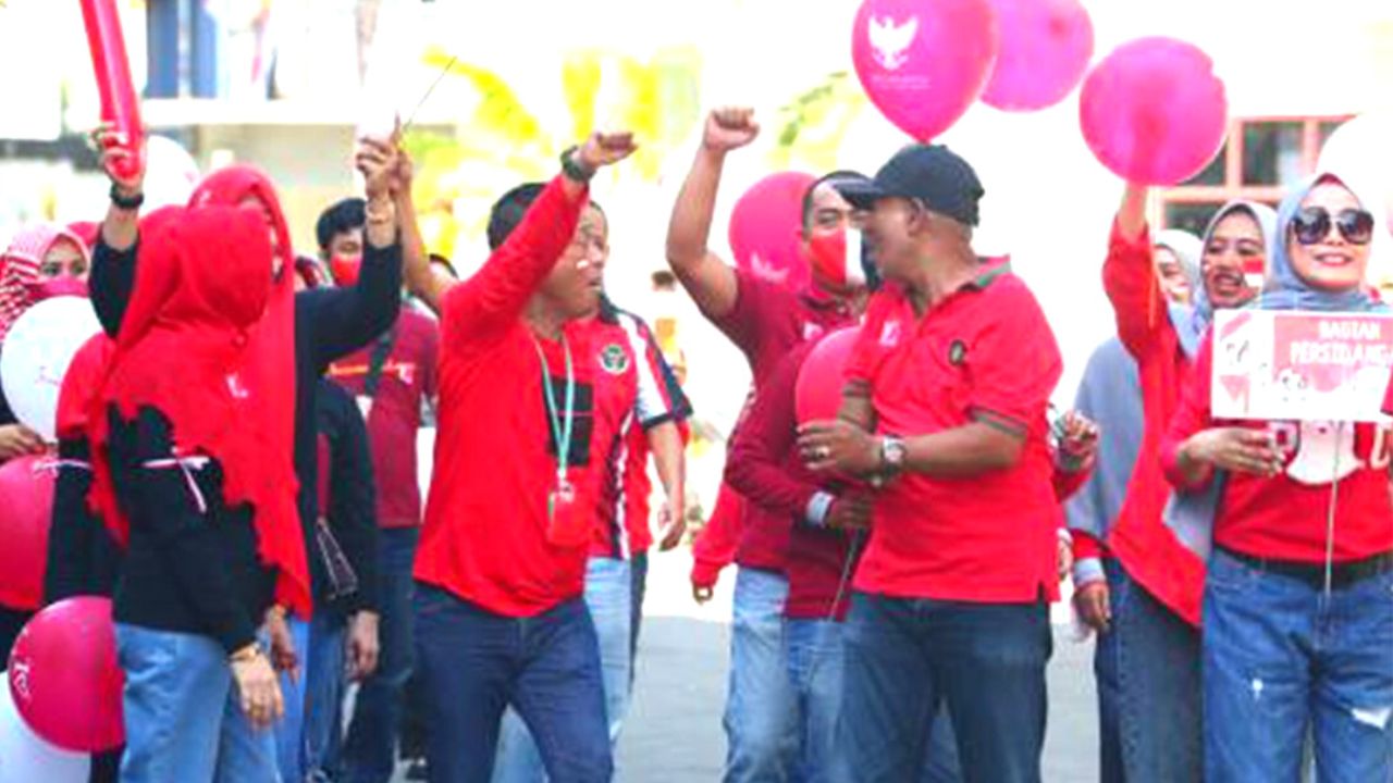 Meriahkan HUT RI Ke-77, Sekretariat DPRD Kota Makassar Gelar Berbagai Lomba