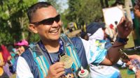 Trail Run 2022, Dandim Pangkep Ikut Jajal Jalur Extrim Bersama 200 Pelari