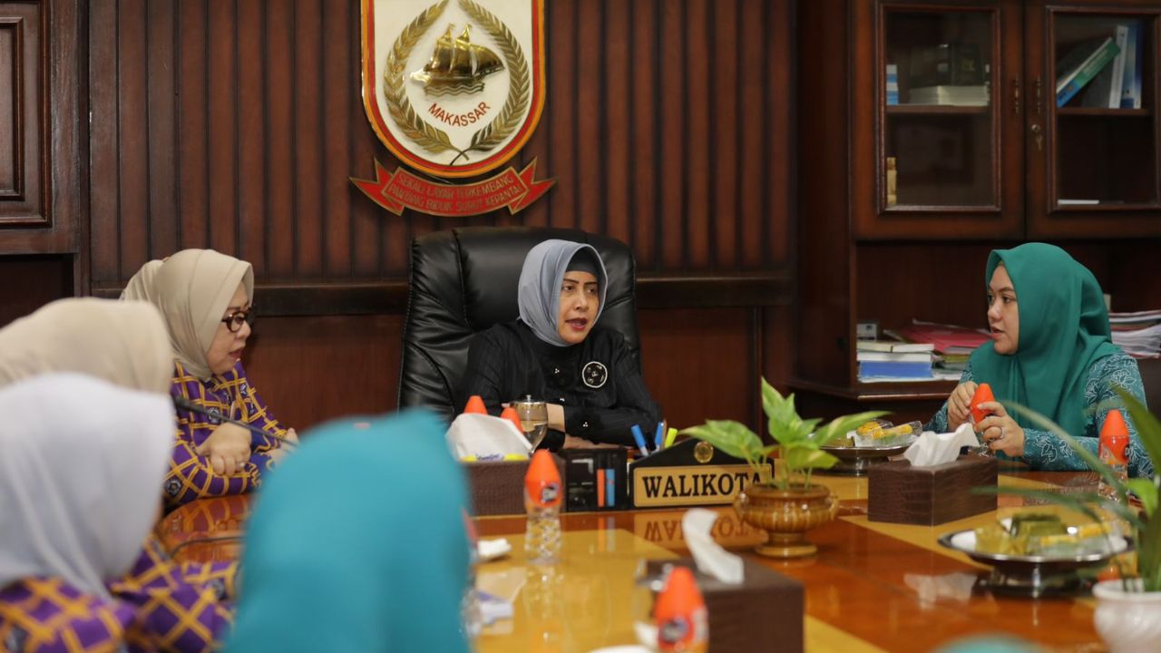 Indira Yusuf Ismail Lepas Tim Jambore TP PKK Makassar 2 Indira Yusuf Ismail Lepas Tim Jambore TP PKK Makassar