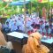 SMPN 19 Makassar Belajar Menanam Ubi Kayu di Birma Edupark