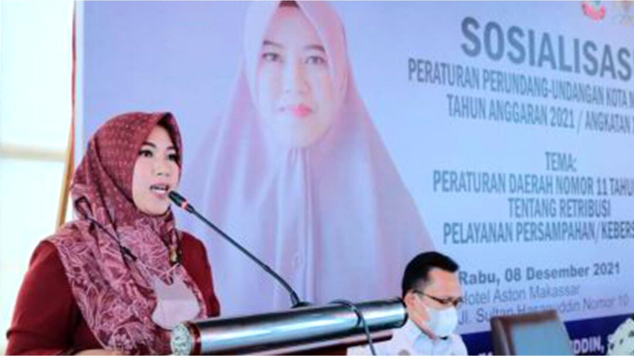 Wakil Ketua Komisi A DPRD Makassar Sosialisasikan Perda Retribusi Persampahan