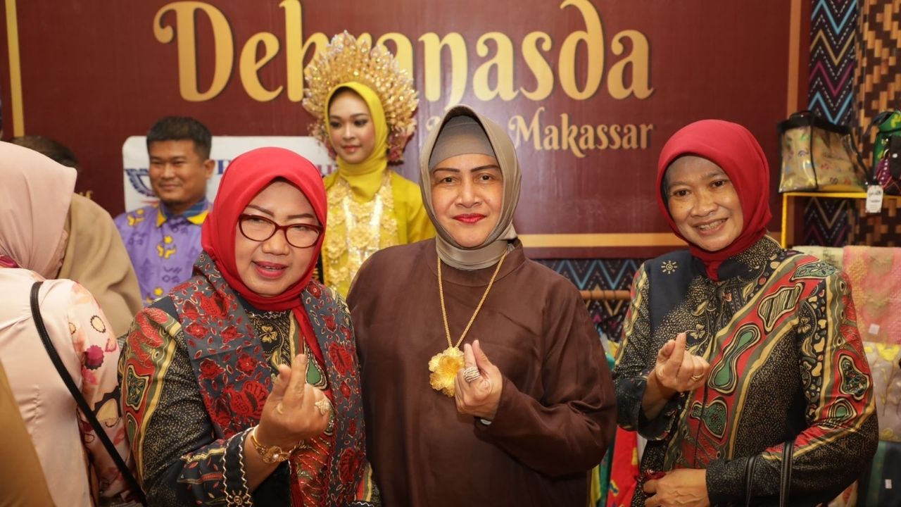 Sarasehan Istri Wali Kota dan Expo se-Indonesia, Booth Makassar Pamerkan Produk Unggulan