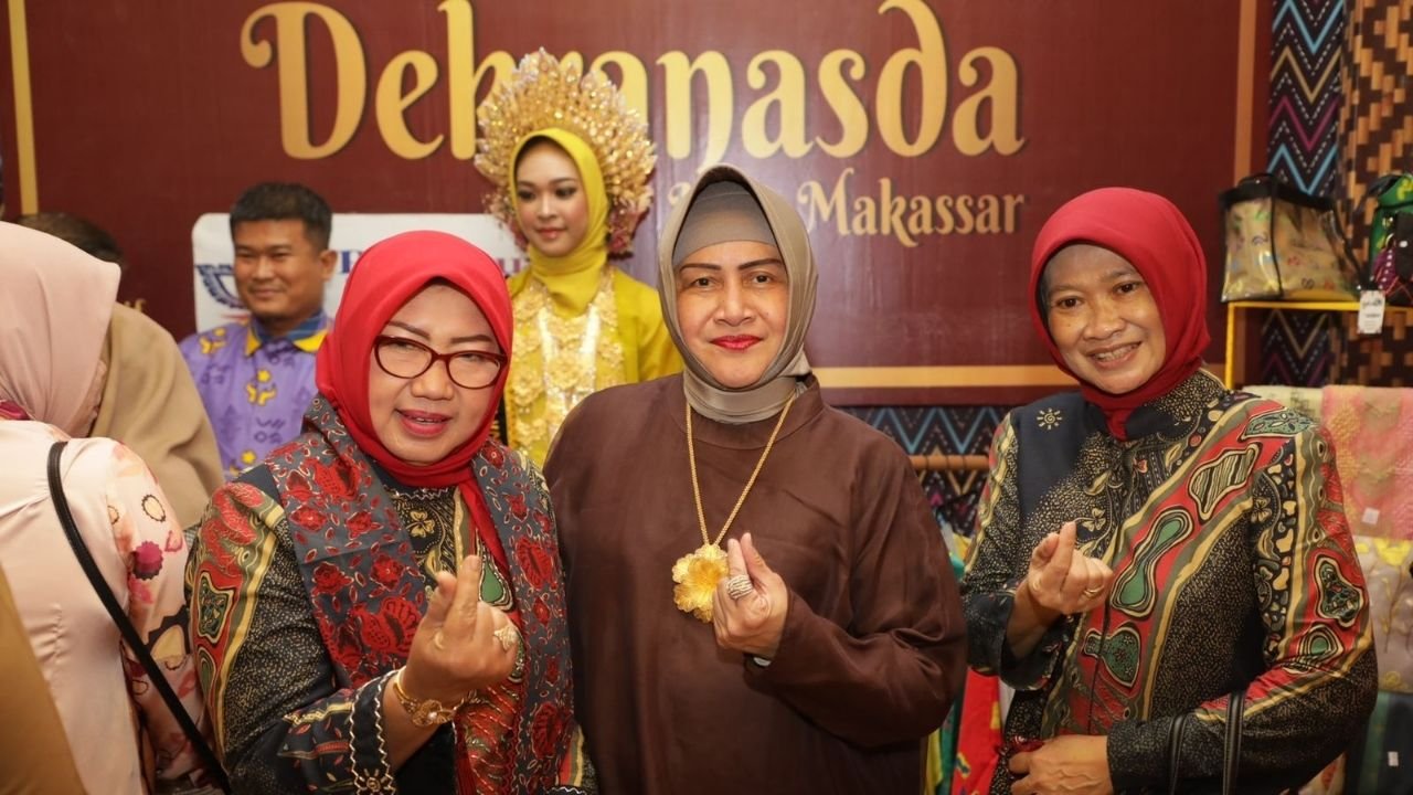 Sarasehan Istri Wali Kota dan Expo se-Indonesia, Booth Makassar Pamerkan Produk Unggulan