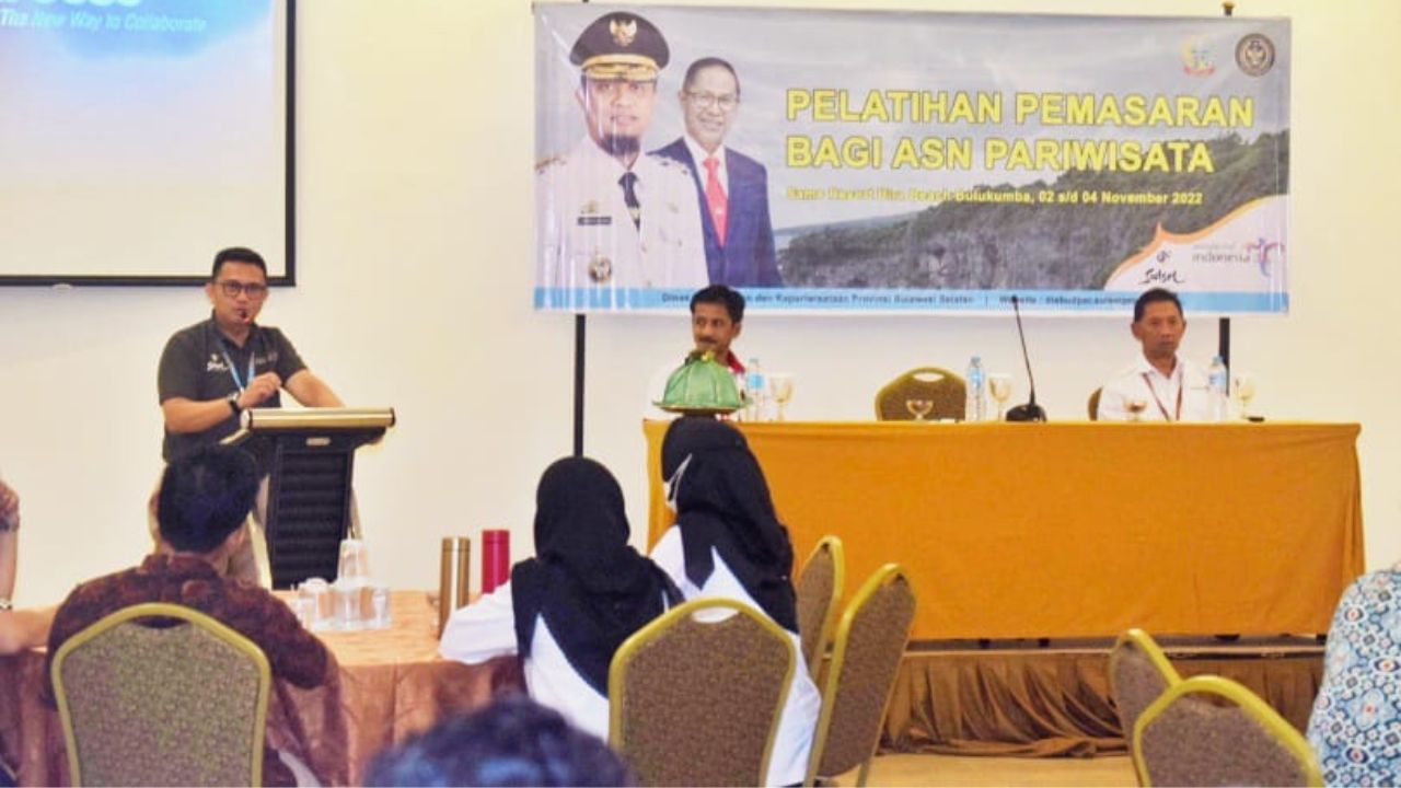 Puluhan ASN Pariwisata Sulsel Ditantang Buat Ide Kreatif
