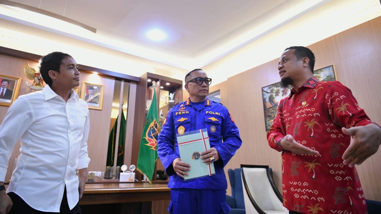 Bahas Penertiban Aset, Gubernur Andi Sudirman Bincang Bersama Wamen ATR