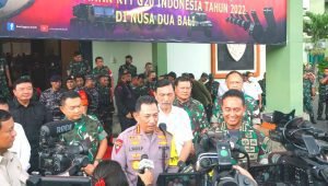 Polri Pantau Pengamanan KTT G20 Melalui Command Center di Nusa Dua